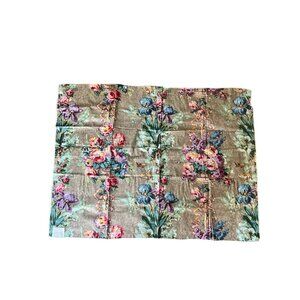 Vintage Rae Cumming Garden Of Allah Floral Fabric 51" Wide Cotton Home Decor